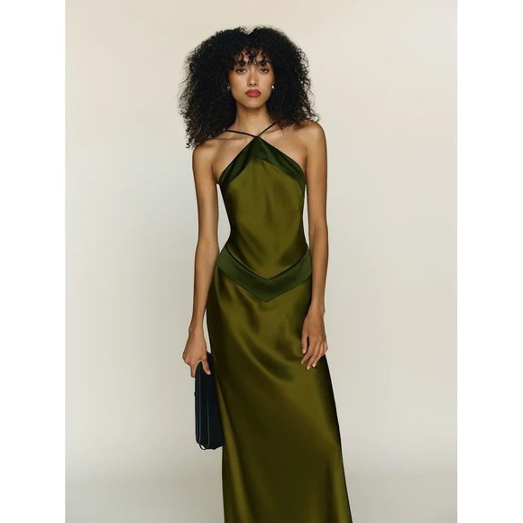 Reformation Dresses & Skirts - New NWT Reformation Jillian Silk Pear Sz 4